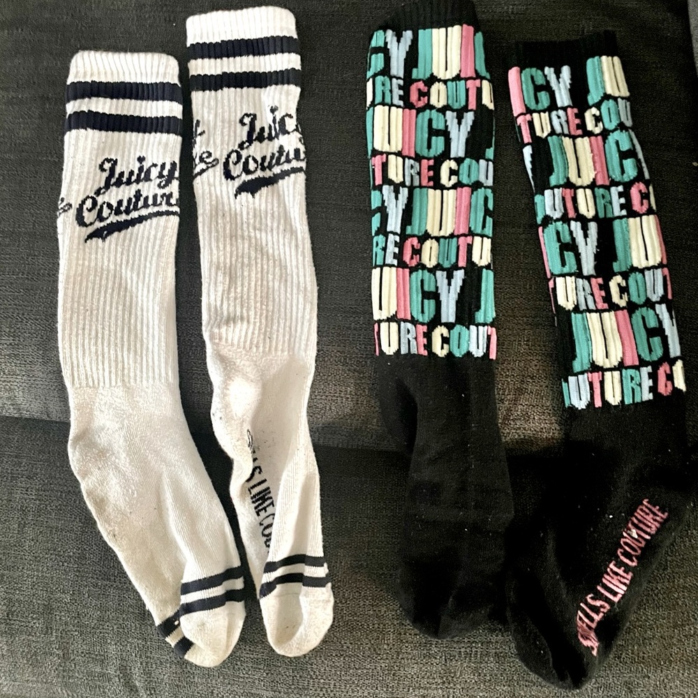 Victoria’s Secret knee high socks PINK hardly used washed